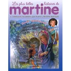 livre les plus belles histoires de martine tome 8 - quels spectacles ! - (1 cd audio)