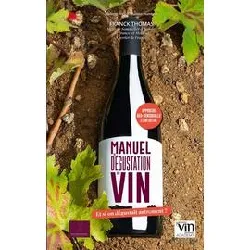 livre manuel de dégustation du vin