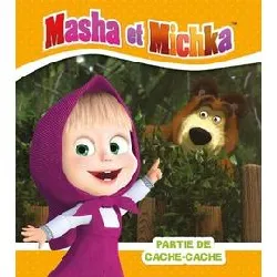 livre masha et michka - partie de cache - cache