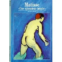 livre matisse - une splendeur inouïe