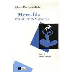 livre mère - fils - une relation malmenée