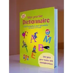 livre mon premier dictionnaire