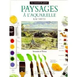 livre paysages à l'aquarelle