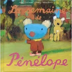 livre pénélope tête en l'air - la semaine de pénélope