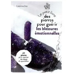 livre petit des pierres pour guerir ses blessures emotionnelles