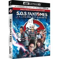 livre sos fantômes 3 blu - ray 4k ultra hd