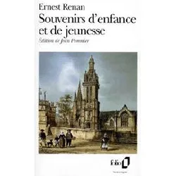 livre souvenirs d'enfance et de jeunesse