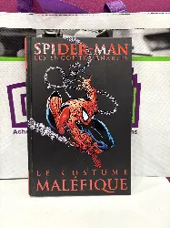 livre spider-man - les incontournables le costume maléfique