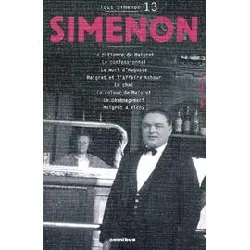 livre tout simenon - tome 13 centenaire