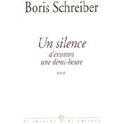 livre un silence d'environ une demi - heure