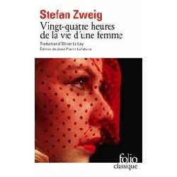 livre vingt - quatre heures de la vie d'une femme