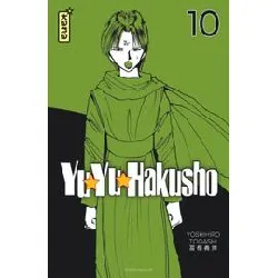 livre yu yu hakusho - star edition - tome 10