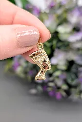 pendentif néfertiti en or or 750 millième (18 ct) 1,22g