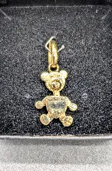 pendentif ourson pomellato orsetto en or jaune or 750 millième (18 ct) 5,25g