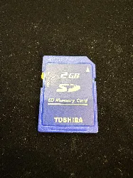 toshiba carte mémoire sd standard 2 go