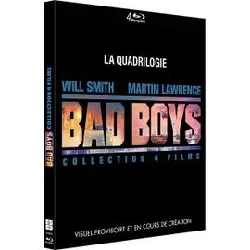 blu-ray bad boys - collection 4 films : bad boys + bad boys ii + bad boys for life + bad boys : ride or die - blu - ray