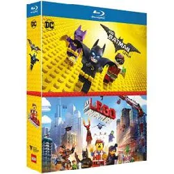 blu-ray lego batman, le film + la grande aventure lego - pack - blu - ray