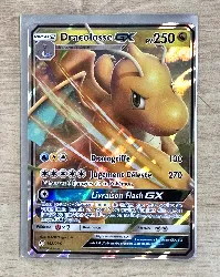 carte pokémon dracolosse gx 152/236 fr nm