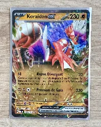 carte pokémon koraidon ex 127/197 gd fr