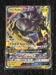 carte pokémon raikou gx (sm 121) fr - nm