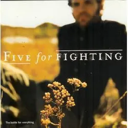 cd five for fighting - the battle for everything (2004)