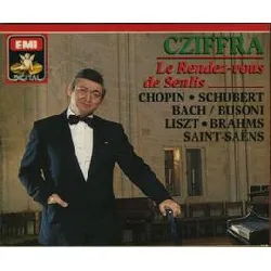 cd les rendez vous de senlis - chopin - schubert - bach - busoni - liszt - brams - st saens :enregistrement 10 - 1981/5 - 1982 et 