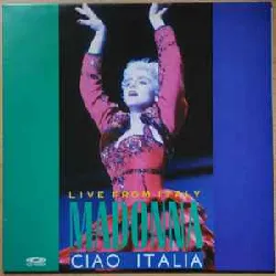 cd madonna - ciao italia: live from italy (1988)