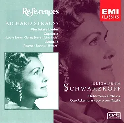 cd richard strauss, elisabeth schwarzkopf, philharmonia orchestra, otto ackermann, lovro von matacic - references (2000)