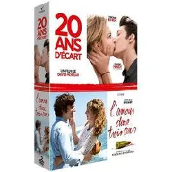 dvd 20 ans d'écart + l'amour dure trois ans - pack