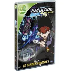 dvd beyblade burst - vol. 5 : le blader masqué !