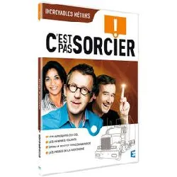 dvd c'est pas sorcier - incroyables métiers dvd