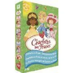 dvd charlotte aux fraises et ses amis - coffret n° 1 - pack