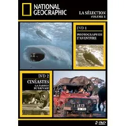 dvd les photographes d'aventures - cinéastes ou la passion du sauvage - edition digipack