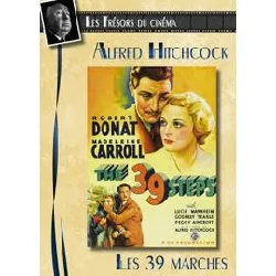 dvd les trésors du cinéma : alfred hitchcock - les 39 marches (the 39 steps)