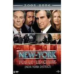 dvd new - york police judiciaire 2005 - 2006