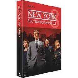 dvd new york section criminelle - coffret intégral de la saison 8