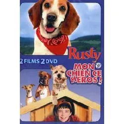 dvd rusty - chien détective + mon chien ce héros ! - pack