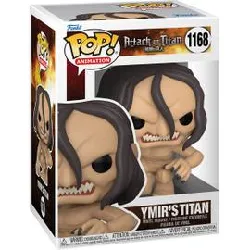 figurine funko! pop - l'attaque des titans (snk) n°1168 - ymir en titan (57982)