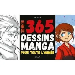 livre 365 dessins manga pour toute l'année