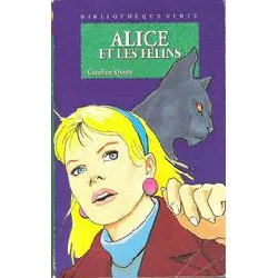 livre alice et les felins