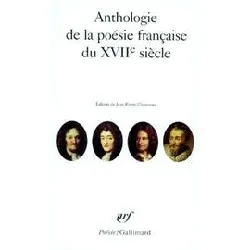 livre anthologie de la poesie francaise du xviieme siecle