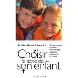 livre choisir le sexe de son enfant