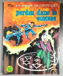 livre comics une aventure des fantastiques n°17 - perdus dans le cosmos - marvel