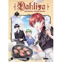 livre dahliya - artisane magicienne - tome 7