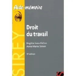 livre droit du travail