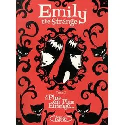 livre emily the strange tome 2 - de plus en plus étrange