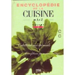 livre encyclopedie de la cuisine de a à z - vol 2