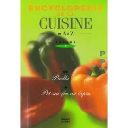 livre encyclopedie de la cuisine de a à z - vol. 7