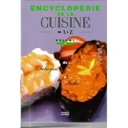 livre encyclopedie de la cuisine de a à z - vol. 9