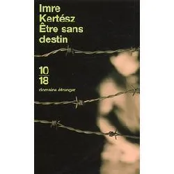 livre etre sans destin